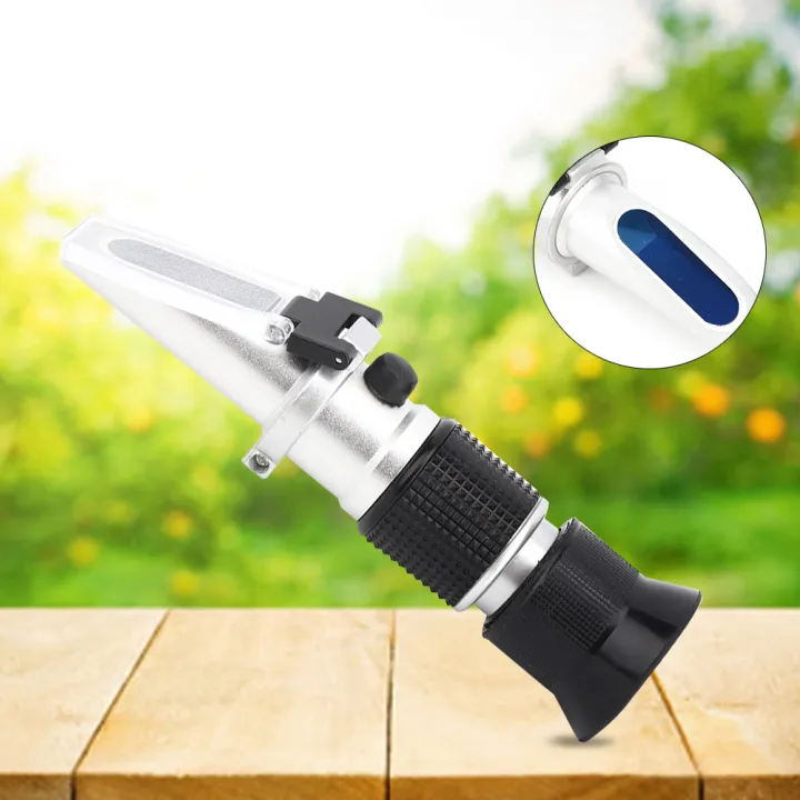 RHB-90ATC Refractometer Concentration Meter Brix Tester 0-90% for ...
