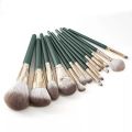 14Pcs Makeup Brushes Set Large Fluffy Soft Eye Shadow Foundation Brush Women Cosmetic Powder Blush Blending Beauty Make Up Tools. 