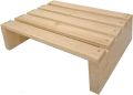 HM&DX Ergonomic Solid Wood Foot Rest, Small Low Under Desk Footrest Toilet Piano Pedal Bench Footstool Step Stool Home Office Bedroom -d M. 