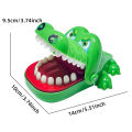 Crocodile Teeth Toys Children's Crocodile Bites Fingers Reaction Training Novelty Children's Lucky Game Trick Decompression Toy. 