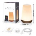 Tuya Wifi LED Smart Night Lights Dimmable Touch Table Lamp RGB Table Bedside Lamp Voice APP Control Google Home Alexa Smartlife.