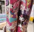 Kuromi Sanrio Characters Sticker Roll Pack (1 units) For Girls. 