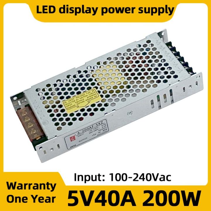 Full Color LED Panel Video Wall 5V40A Power LED Display Screen Digital ...