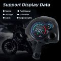 For Honda Navi 110 Navi110 Digital Waterproof Motor Dashboard Universal Motorcycle Digital Speedometer LCD Odometer Speed Meter. 