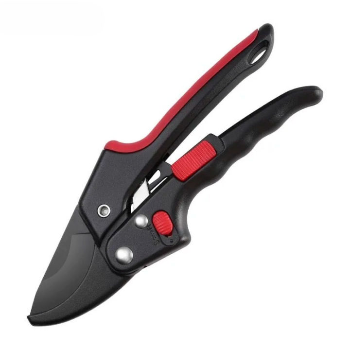 Plant Rachet Gardening Plant Scissor Adjustable Ratchet Skip Garden Pruning Shear ...