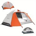 Moon Lence Professional Camping Tent 2 Person Aluminum Alloy Pole. 