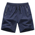 Newest Summer Shorts Men Gym Sport Running Fitness Workout Man Short Pants Breathable Quick-drying Drawstring Men's Shorts Black. 