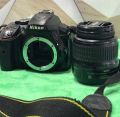 D5300 nikon with 18-55mm. 