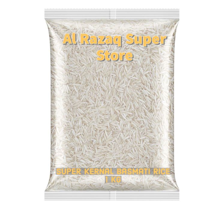 Rice Super Kernal Basmati Rice (1 KG) | Daraz.pk
