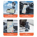 SEAMETAL Car Phone Bracket Dashboard Auto Cellphone Holder Universal Desk Windshield Hanging Phone Holder 360 Degree Rotation. 