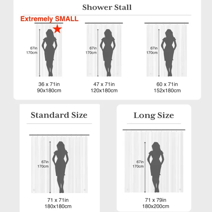 1pc%20Waterproof%20Clear%20Shower%20Curtain%20Pebble%20Pattern%20PEVA%20Bath%20Curtain%20Liner%20with%20Bottom%20Magnets%20Plastic%20Bath%20Curtain%20for%20Bathtub%20-%20Image%202