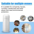 Auto Pet-proof PIR Infrared Motion Sensor 433Mhz Alarm Detector With Flash Led Light for Smart Home Security Alarm System. 