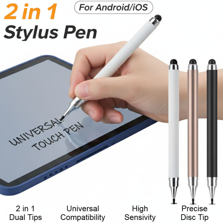 2%20In%201%20Universal%20Stylus%20Pen%20Dual%20Tip%20Capacitive%20Touch%20Screen%20Stylus%20Touch%20Pencil%20Silicone%20Disc%20Stylus%20Pen%20for%20Android%20Tablet%20Mobile%20Laptop%20Drawing%20Writing%20Gaming%20Note%20Taking%20No%20Charging%20Required%20Compatible%20with%20All%20Devices%20-%20Image%202