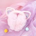 Fuzzy Ear Muffs for Kids Girls Winter Cozy Warm Earmuffs Cold Weather Ear Warmer Accessory.