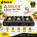 High Quality Steel 3 Burner Gas Cooker. 