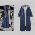 ladies stylish denim coat. 