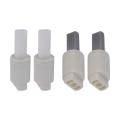 2x Toilet Lid Damper Buffer Mounting Connector CW Ccw Toilet Lid Components for Bathroom Washing Machine Toilet Seat Repair.