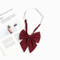 Jk Bow Tie Female Japanese College Style Red Bow Tie Shirt Accessories Bachelor Suit Feather Bow Sailor Suit Decoration. 