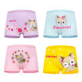 4 Pieces/lot Design Children's Girls Panties Cotton Soft Pretty Cartoon Unicorn Child Underwear for Girls Kids Boxer Breathable.