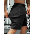 Summer Men's Casual Sports Shorts Fitness Running Beach Clothes Short Pants Cargo Ice Silk Man Quick-Dry Sportswear Woman Gym.