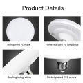 1PC 220V LED Bulb E27 Base Household Energy Saving Lamp 20W 30W 40W 60W 100W Indoor Lighting Flying Saucer Light Ampoule E27.