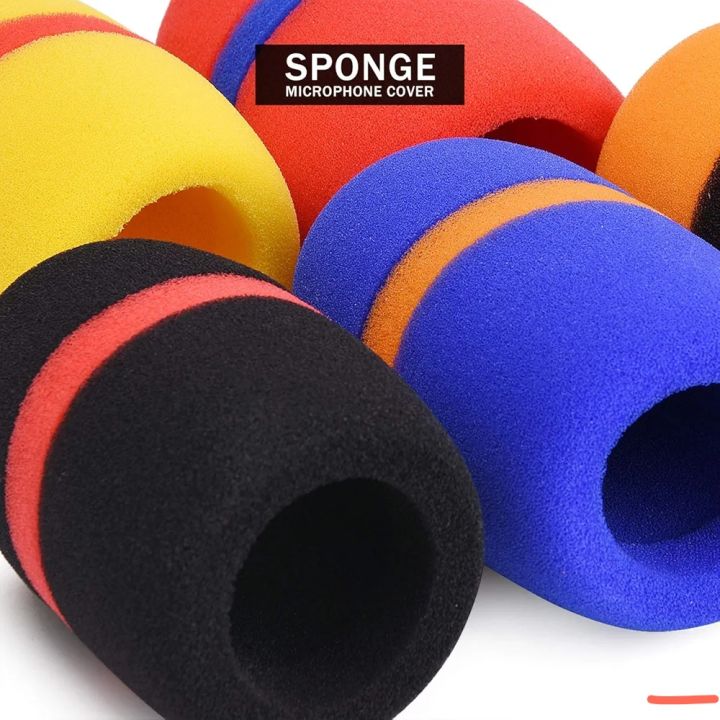 Handheld%20Microphone%20Foam%20Windscreen%20Cover%20Soft%20Ball%20Type%20for%20Stage%20and%20Conference%20Use%20-%20Image%202