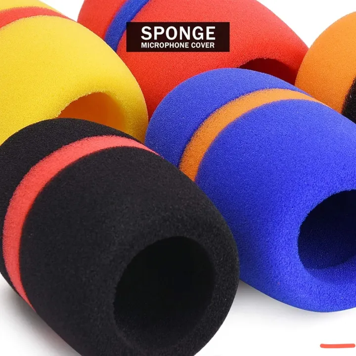 Handheld%20Microphone%20Foam%20Windscreen%20Cover%20Soft%20Ball%20Type%20for%20Stage%20and%20Conference%20Use%20-%20Image%202