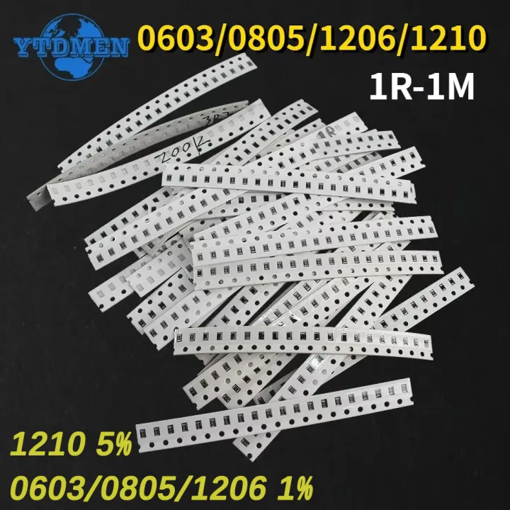 Bobine Résistances 0805 1M 1% CMS SMD RJ0805FRE071ML (resistor