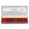 Lip Tint Stain Set, Matte Waterproof Long Lasting High Pigment Moisturizing 05 Pisce.