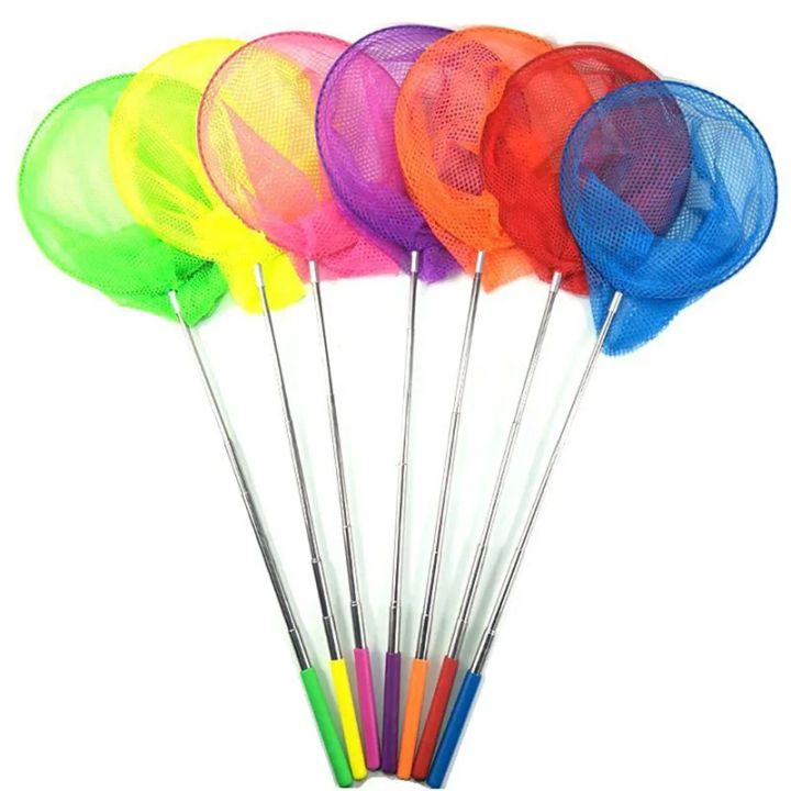 Telescopic Handheld Cage Net Summer Butterfly Catching Net Insect ...