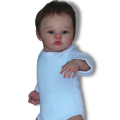 43CM Full Body Silicone Vinyl Reborn Meadow Boy Dolls Girl Lifelike Newborn Doll Flexible 3D Skin Tone with Veins Premie Toy. 