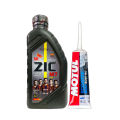 ZIC M7 scooter 10W40 engine oil 0.8 liter, Motul gear oil, Shell gear oil. 