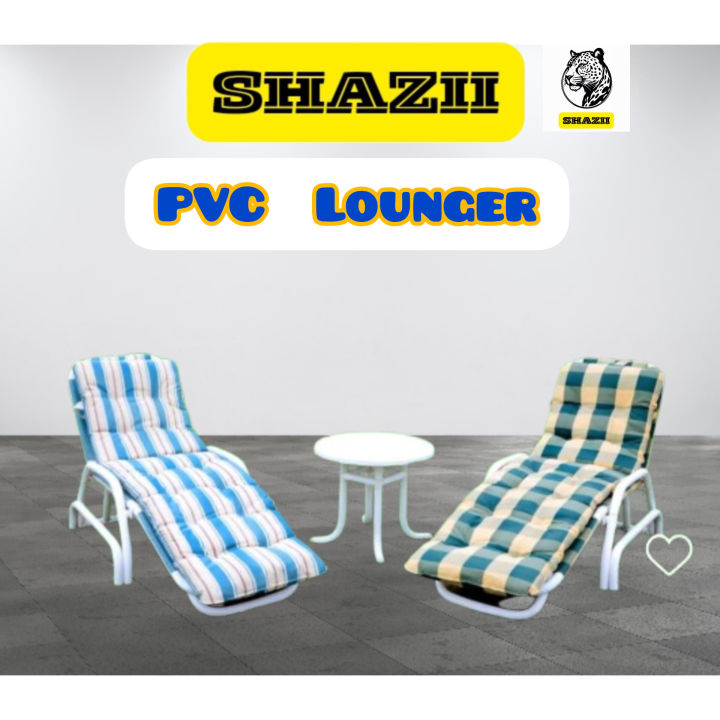 SHAZII PVC LOUNGER, Garden chair , PVC Garden chair PVC chair Garden ...