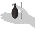Greatmade Manual Sphygmomanometer PVC Ball with Metal Valve use for Blood Pressure Cuff.1 Pieces/Pack Black Color. 