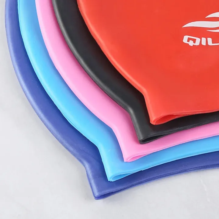 Silicone%20swim%20caps%20Swim%20Cap%20Adult%20Silicone%20Waterproof%20Unisex%20Solid%20Color%20Pool%20Diving%20Cap%20Long%20Hair%20-%20Image%204