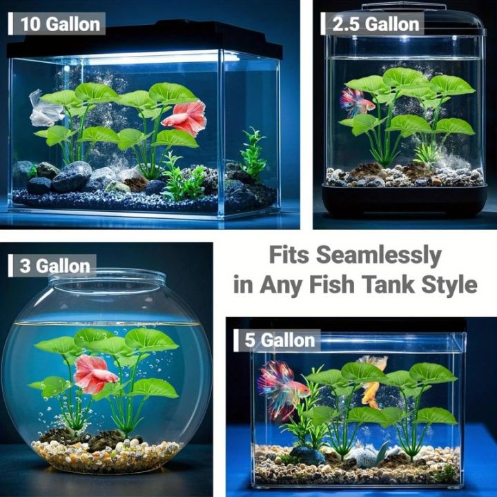 1pc%20Artificial%20Aquarium%20Plants%20Realistic%20Floating%20Leaves%20Sturdy%20Stem,%20Reptile%20Terrariums%20Low-Maintenance%20Water%20Tank%20Decoration%20-%20Image%207