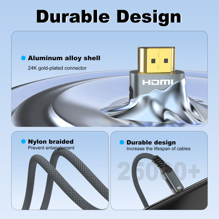 4K@60Hz%20Micro/Mini%20HDMI%20to%20HDMI%20Cable%20Braided%20HDMI-compatible%20Male%20to%20Male%20Bi-Directional%202.0Cord%2018Gbps%20for%20Camera%20Monitor%20-%20Image%206