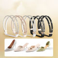 New Dual-purpose Tie Shoelaces, High-heeled Shoes Sandals No Heel Strap No Installation Light Luxury and Adjustable Elasticity.