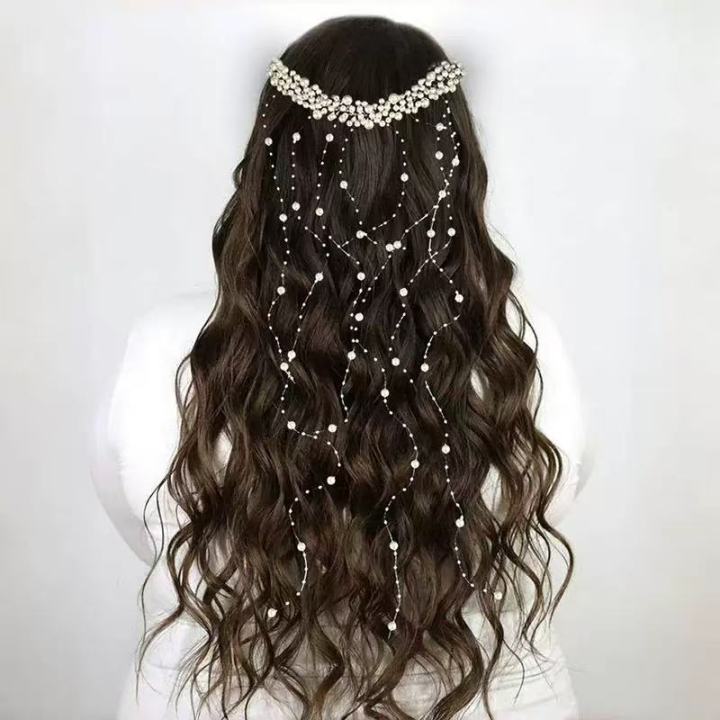 Bridal%20New%20Hair%20Accessories%20Handmade%20Pearl%20Headgear%20Tassel%20Comb%20Wave%20Headband%20Wreath%20Wedding%20Hair%20Comb%20Accessories%20-%20Image%203