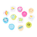 4Pcs Lunch Bento Sauce Container Cute Design Portable Plastic Condiment Dispenser Squeeze Mini Salad Ketchup Bottle. 