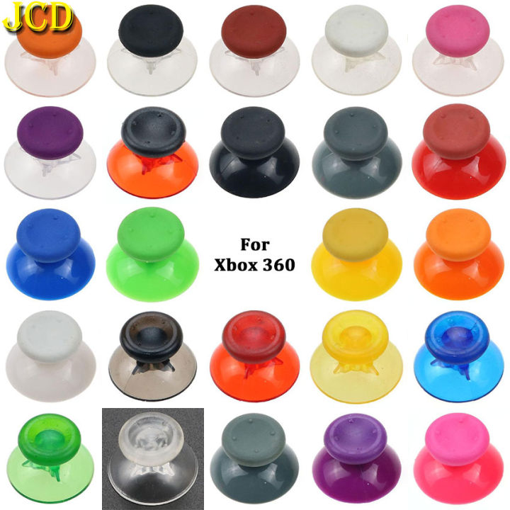 JCD 2pcs Analog Joystick Thumb Stick Grip Cap For Xbox 360 Joypad Controller Thumbsticks Cover