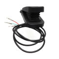 Universal Foot Pedal Throttle, Electric Scooter E-bike Accelerator Pedal, Black Speed Control Pedal for Electric Tricycle. 