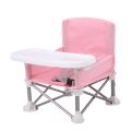 Aluminium Alloy Foldable Portable Compact Baby Chair with Safe Belt for Indoor Outdoor Use Easy Travel for Camping Picnics. 