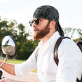 Summer Quick-Dry Cycling Pirate Hat Road Bicycle Running Cap Sport Bike Beanie Riding Baseball Head Scarf Bandana Caps Men Women.