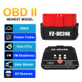 OBD2 Car Fault Diagnostic Tool OBD II Scanner Multifunctional Smart Read Clear The Fault Codes Auto AM2 Code Reader Bluetooth.