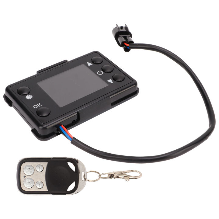 Diesel Parking Heater LCD Monitor Switch Remote Controller Set Diesel Heater Controller for Cars Trucks Vehicles Ships