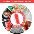 1 PC Red 500ML Portable Foldable Silicone Water Bottle Folding Gym Water Bottles Food Grade. 