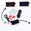 Universal Motorcycle Mini LCD Digital Oil Temperature Gauge with Sensor Waterproof Temp Meter for Scooter Motorbike. 