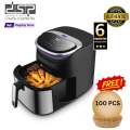 DSP Air Fryer Multi-functional Electric Fryer 1600w 7.0L DSP-KB2180. 