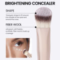 MAANGE Under Eye Concealer Makeup Brush Triangle Foundation Brush for Liquid Cream Blending Concealing Cosmetic Makeup Tools.